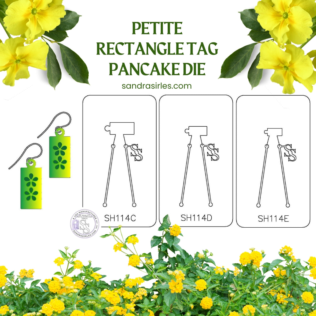 PANCAKE DIE SH114 PETITE RECTANGLE TAG